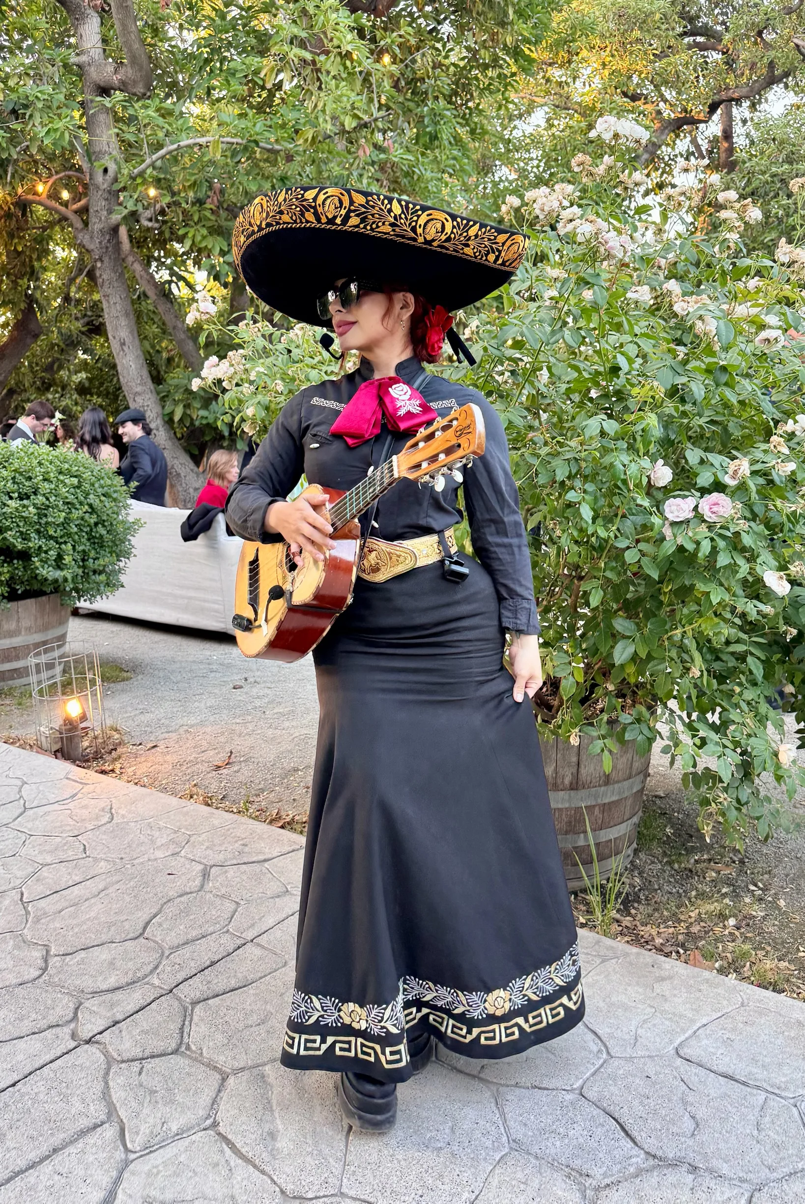 Serenata en jardín